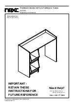 Next 840408 Assembly Instructions Manual предпросмотр