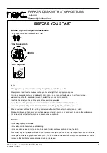 Preview for 2 page of Next 840408 Assembly Instructions Manual