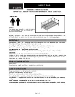 Preview for 1 page of Next 845297 ella Assembly Instructions