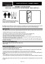 Предварительный просмотр 1 страницы Next 853213 Assembly Instructions