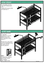 Предварительный просмотр 10 страницы Next 855257 Assembly Instructions Manual