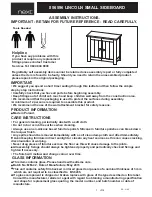 Preview for 1 page of Next 856596 Assembly Instructions Manual