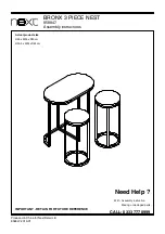 Предварительный просмотр 1 страницы Next 858847 Assembly Instructions