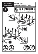 Preview for 9 page of Next 864226 LINCOLN COFFTRNK Assembly Instructions Manual