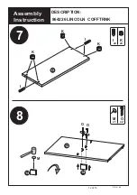 Preview for 12 page of Next 864226 LINCOLN COFFTRNK Assembly Instructions Manual