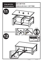 Preview for 14 page of Next 864226 LINCOLN COFFTRNK Assembly Instructions Manual