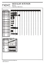 Предварительный просмотр 4 страницы Next 865122 Assembly Instructions Manual