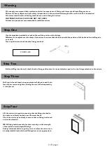 Preview for 2 page of Next 869523 OM Assembly Instructions