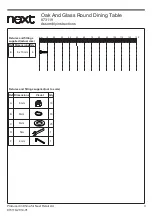 Предварительный просмотр 4 страницы Next 873119 Assembly Instructions Manual