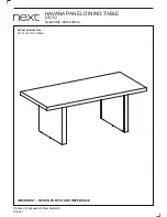 Preview for 1 page of Next 876703 Assembly Instructions Manual