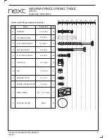 Preview for 4 page of Next 876703 Assembly Instructions Manual