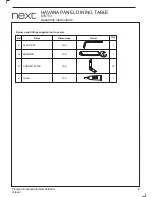 Preview for 5 page of Next 876703 Assembly Instructions Manual