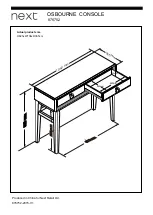 Предварительный просмотр 10 страницы Next 876752 Assembly Instructions Manual