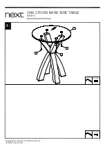 Предварительный просмотр 7 страницы Next 878917 Assembly Instructions Manual