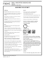 Preview for 2 page of Next 882144 Assembly Instructions Manual