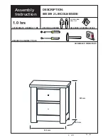 Preview for 2 page of Next 885399 2 LINCOLN BSIDE Assembly Instructions Manual