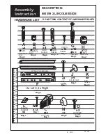 Preview for 4 page of Next 885399 2 LINCOLN BSIDE Assembly Instructions Manual