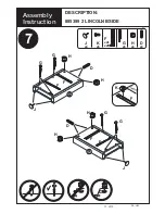 Preview for 11 page of Next 885399 2 LINCOLN BSIDE Assembly Instructions Manual