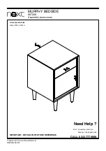 Preview for 1 page of Next 887208 Assembly Instructions Manual