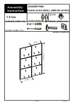 Preview for 2 page of Next 888209 Assembly Instructions Manual