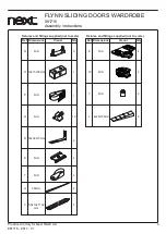 Предварительный просмотр 5 страницы Next 891715 Assembly Instructions Manual