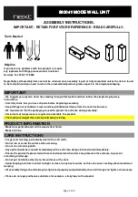 Предварительный просмотр 1 страницы Next 892041 Assembly Instructions Manual