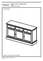 Next 893771 Assembly Instructions Manual предпросмотр