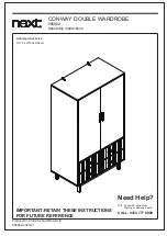 Предварительный просмотр 3 страницы Next 895062 Assembly Instructions Manual