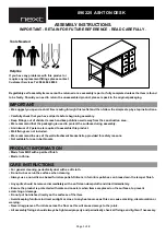 Next 896225 Assembly Instructions Manual preview