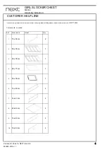 Предварительный просмотр 4 страницы Next 899384 Assembly Instruction Manual