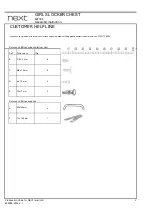 Предварительный просмотр 5 страницы Next 899384 Assembly Instruction Manual