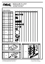 Preview for 4 page of Next 900422 Assembly Instructions Manual