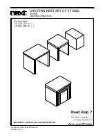 Preview for 1 page of Next 901209 Assembly Instructions Manual