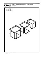 Preview for 8 page of Next 901209 Assembly Instructions Manual