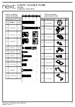 Предварительный просмотр 6 страницы Next 903594 Assembly Instructions Manual