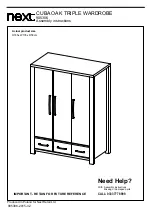 Предварительный просмотр 2 страницы Next 905306 Assembly Instructions Manual