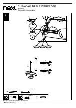 Предварительный просмотр 11 страницы Next 905306 Assembly Instructions Manual