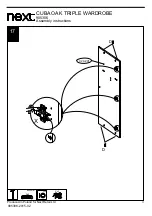 Предварительный просмотр 19 страницы Next 905306 Assembly Instructions Manual