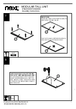 Предварительный просмотр 8 страницы Next 908980 Assembly Instructions Manual