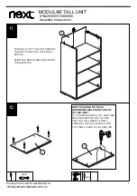 Предварительный просмотр 10 страницы Next 908980 Assembly Instructions Manual