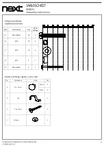 Предварительный просмотр 4 страницы Next 909031 Assembly Instructions Manual