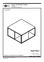 Next 919728 Assembly Instructions Manual preview