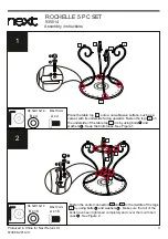 Предварительный просмотр 4 страницы Next 935514 Assembly Instructions