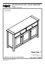 Next 939321 Assembly Instructions Manual preview