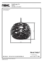 Next 950401 Assembly Instructions предпросмотр