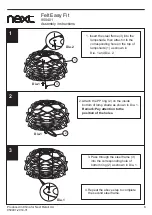 Preview for 4 page of Next 950401 Assembly Instructions