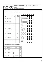 Предварительный просмотр 4 страницы Next 965098 Assembly Instructions Manual