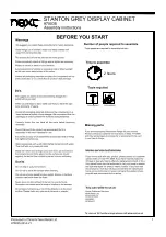 Предварительный просмотр 2 страницы Next 970035 Assembly Instructions Manual