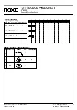 Предварительный просмотр 5 страницы Next 974186 Assembly Instructions Manual