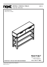 Предварительный просмотр 1 страницы Next 987810 Assembly Instructions Manual